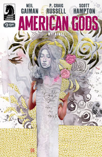 Cover image for American Gods: My Ainsel #3 (David Mack Variant Cover)