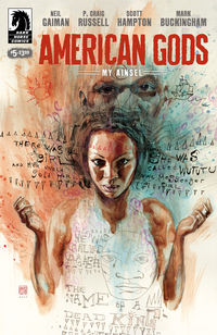 Cover image for American Gods: My Ainsel #5 (David Mack Variant Cover)