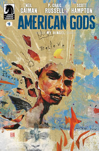 Cover image for American Gods: My Ainsel #8 (David Mack Variant Cover)