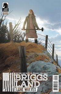 Cover image for Briggs Land: Lone Wolves #2 (Fiona Staples Variant Cover)