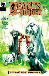 Cover image for Beasts of Burden: Wise Dogs and Eldritch Men #1 (Rafael Albuquerque Variant Cover)