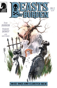Cover image for Beasts of Burden: Wise Dogs and Eldritch Men #2 (Dustin Nguyen Variant Cover)