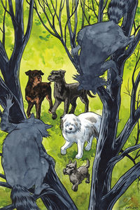 Cover image for Beasts of Burden: Wise Dogs and Eldritch Men #4 (Jill Thompson Variant Cover)