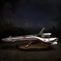 Cover image for Mass Effect: Andromeda 18" Tempest Ship Replica (Dark Horse Direct)