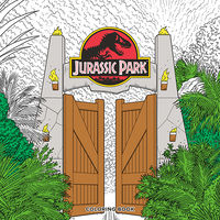 Cover image for Jurassic Park Coloring Book TPB
