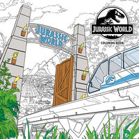 Cover image for Jurassic World Coloring Book TPB