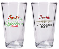 Cover image for American Gods: Jack's Crocodile Bar Pint Glass Set
