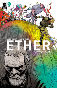 Cover image for Ether: Copper Golems #3 (Marcos Martin Variant Cover)