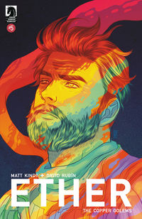 Cover image for Ether: Copper Golems #5 (Jen Bartel Variant Cover)