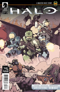Cover image for Halo: Collateral Damage #3