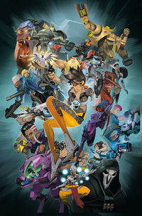 Cover image for Overwatch: Anthology Volume 1 HC