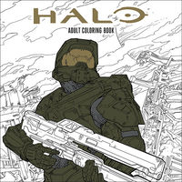 Cover image for Halo Adult Coloring Book TPB