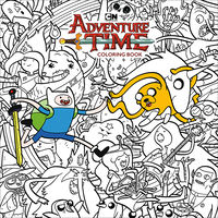 Cover image for Adventure Time Coloring Book Volume 1 TPB