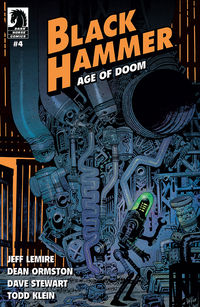 Cover image for Black Hammer: Age of Doom #4 (James Harren Variant Cover)