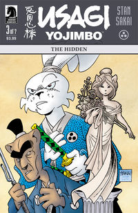 Cover image for Usagi Yojimbo: The Hidden #3