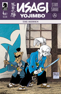 Cover image for Usagi Yojimbo: The Hidden #4