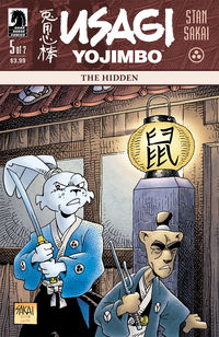 Cover image for Usagi Yojimbo: The Hidden #5