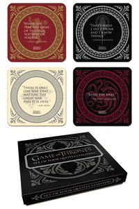 Cover image for Game of Thrones Quotes Coaster Set