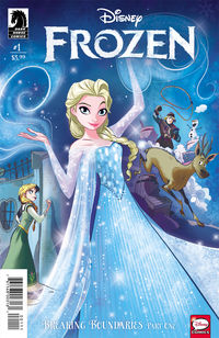 Cover image for Disney Frozen: Breaking Boundaries #1