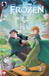 Cover image for Disney Frozen: Reunion Road #3