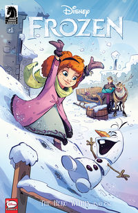 Cover image for Disney Frozen: The Hero Within #1