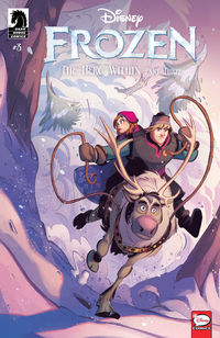Cover image for Disney Frozen: The Hero Within #3