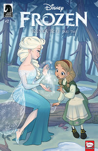 Cover image for Disney Frozen: Reunion Road #2 (Carlotta Dicataldo Variant Cover)