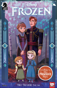Cover image for Disney Frozen: True Treasure #2 (Kawaii Creative Studio Variant Cover)