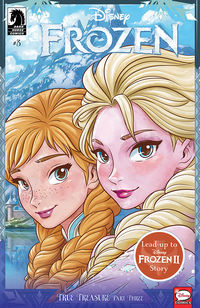 Cover image for Disney Frozen: True Treasure #3 (Tommaso Renieri Variant Cover)