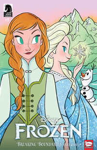 Cover image for Disney Frozen: Breaking Boundaries #3 (Steve Thompson Variant Cover)