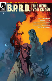 Cover image for B.P.R.D.: The Devil You Know #11 (Mike Mignola Variant Cover)
