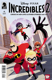 Cover image for Disney / Pixar The Incredibles 2 #1: Crisis in Mid-Life! & Other Stories