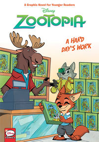 Cover image for Disney Zootopia: Hard Day's Work HC (Younger Readers)
