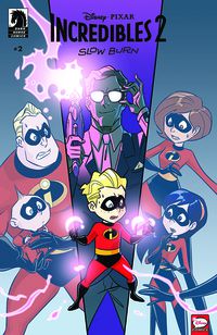 Cover image for Disney/PIXAR The Incredibles 2: Slow Burn #2