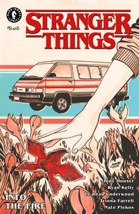 Cover image for Stranger Things: Into the Fire #2 (Jonathan Case Variant Cover)