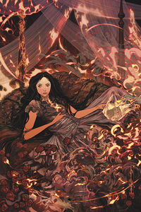 Cover image for Stranger Things: Into the Fire #4 (Evan Cagle Variant Cover)