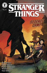 Cover image for Stranger Things: Science Camp #4 (Sebastian Piriz Variant Cover)