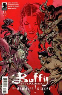 Cover image for Buffy the Vampire Slayer Season 12: The Reckoning #1 (Karl Moline Ultra Variant)