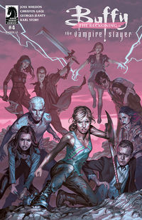 Cover image for Buffy the Vampire Slayer Season 12: The Reckoning #4 (Steve Morris Ultra Variant Cover)