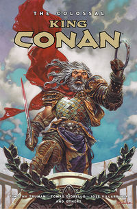 Cover image for The Colossal King Conan HC
