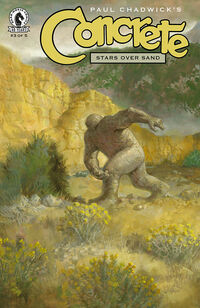 Cover image for Concrete: Stars Over Sand #3