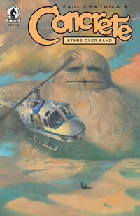 Cover image for Concrete: Stars Over Sand #5