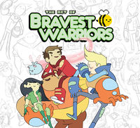 Cover image for The Art of Bravest Warriors HC