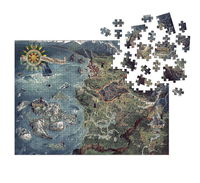 Cover image for The Witcher 3 - Wild Hunt Puzzle: Witcher World Map