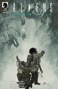 Cover image for Aliens: Resistance #4