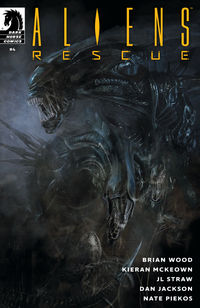 Cover image for Aliens: Rescue #4