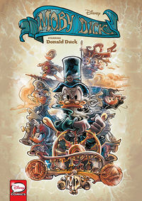 Cover image for Disney Moby Dick, starring Donald Duck TPB
