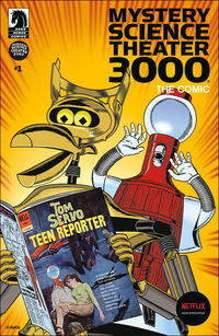 Cover image for Mystery Science Theater 3000 #1 (Steve Vance Variant Cover)