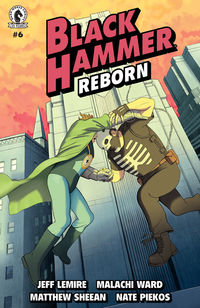 Cover image for Black Hammer Reborn #6 (Malachi Ward Variant Cover)