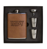 Cover image for Hellboy Deluxe Flask Set